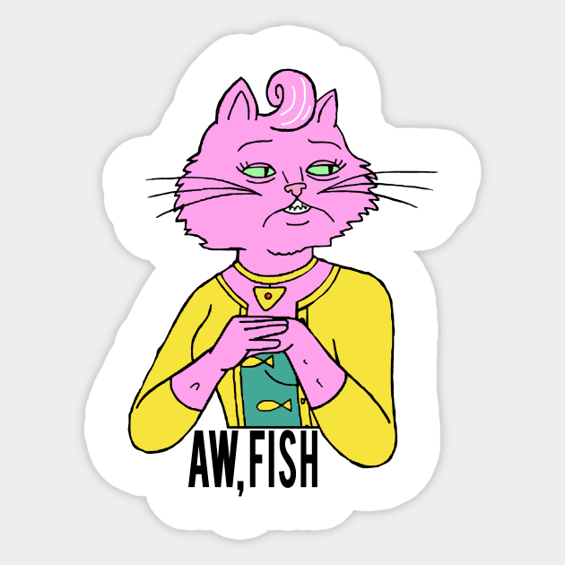 Princess Carolyn Sticker by RobyL